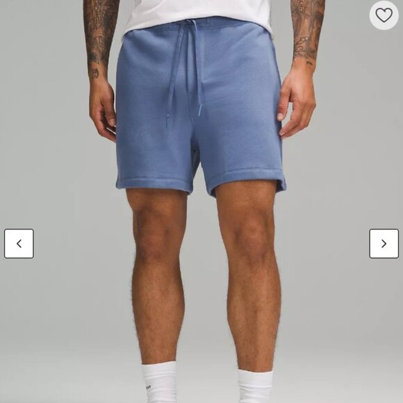 Lululemon Men's Steady State Relaxed-Fit Short 5" Oasis Blue Size Medium - Picture 1 of 7